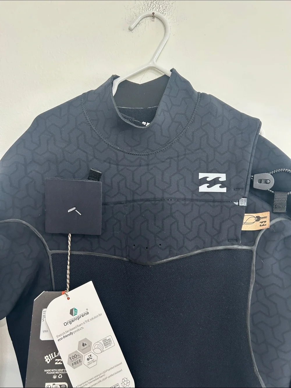 Billabong Men's Furnace Natural 3/2 302 CZ Full Body Wetsuit Size Small NWT